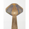 Lampa podłogowa Luces Exclusivas TEVANDO LE45353 drewno jasne i ciemne, niebieski