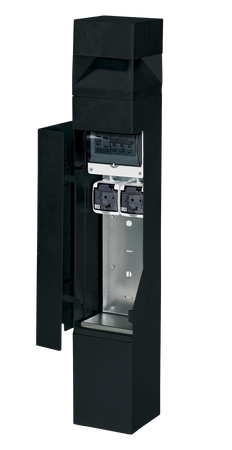 ARVIKA 899 BLACK E27 LED 9W DISTRIBUTOR ~230V TYPE F [SCHUKO]