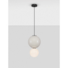 Lampa wisząca Luces Exclusivas JORELIA LE45246 szary i odcienie szarości