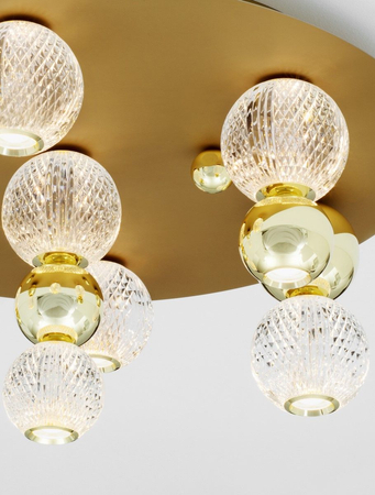 Lampa sufitowa Luces Exclusivas PONCE złoty LE42706