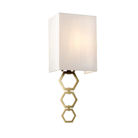 Kinkiet Elstead Lighting Ria mosiądz RIA-SMALL-AB