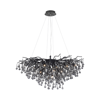Lampa wisząca ICICLE Zuma Line 2192-18 czarny