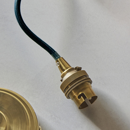 Lampa wisząca Endon Lighting Eltham 111511 mosiądz