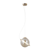 Lampa wisząca Italux Nola PND-34366-HBR-AMB złoty