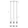 Sollux Lighting Lampa wisząca LAMI 3L biały SL.1688