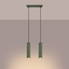 Sollux Lighting Lampa wisząca KARBON 2 zielona oliwka SL.1612