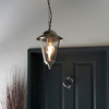 Endon Lighting Lampa zewnętrzna wisząca YG-865-SS stalowy