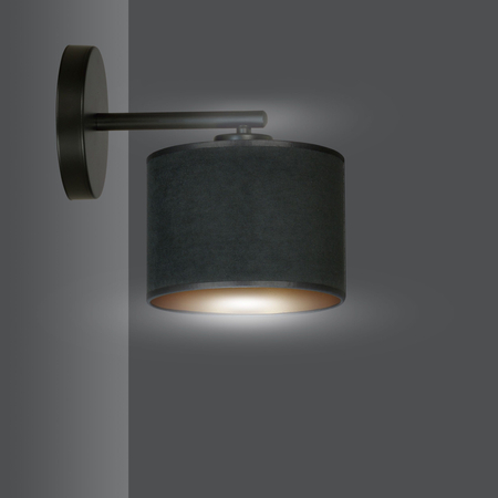 Kinkiet HILDE K1 BL BLACK Emibig 1054/K1 czarny