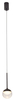 Lampa wisząca Maxlight P0416 czarny/chrom