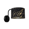 Milagro Kinkiet SENSO Black/Gold 1xE27 MLP7290 CZARNY / ZŁOTY