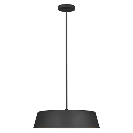Lampa wisząca Elstead Lighting Asher czarny/złoty FE-ASHER-5P-MB