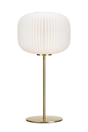 Lampa stołowa Markslöjd SOBER 107819 biały/mosiądz