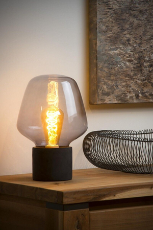 Lampa stołowa Lucide BECKY 45569/01/65 szary