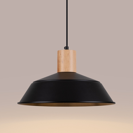 Sollux Lighting Lampa wisząca FANO czarna SL.1322