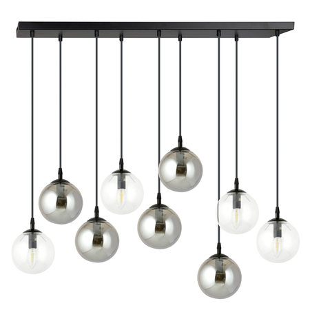 Lampa wisząca COSMO 9 BL MIX2 Emibig 714/9M2 czarny