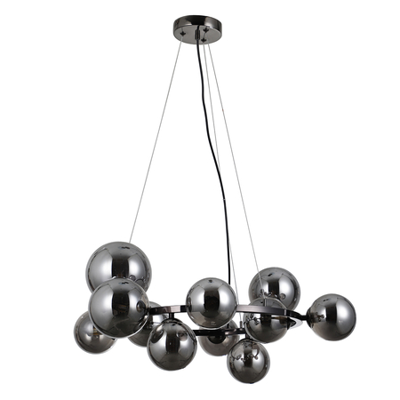 Lampa wisząca Italux PND-406007-11A-BCR Czarny chrom