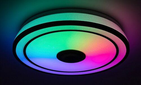 Lampa sufitowa Rabalux Nikolaus 71030 czarny