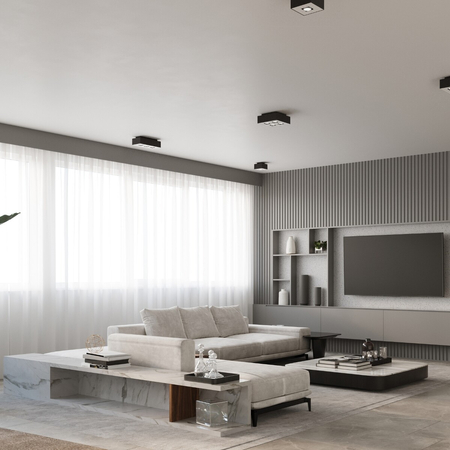 Sollux Lighting Plafon NERO 12,5 czarny/chrom SL.1408
