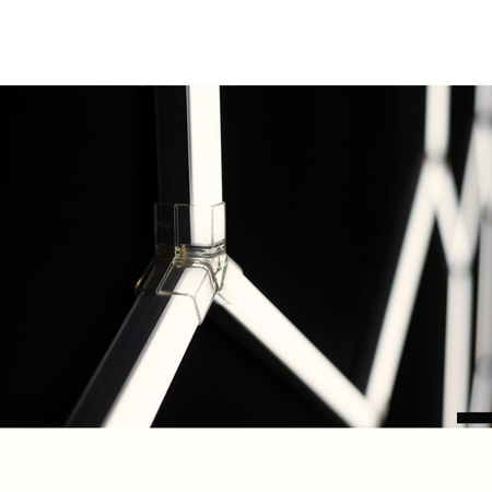 Modułowy system oświetleniowy autogamma HEXAGON LED 243 x 483 cm 6000K PC