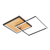 Plafon Italux Noris PLF-82738-28W-WO Czarny piaskowany