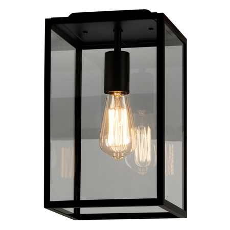 Lampa zewnętrzna Astro Homefield Ceiling 1095021 Czarny z Teksturą