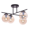 Lampa sufitowa DELTA Kaja K-5161 bursztynowy