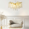 Lampa wisząca Zuma Line MD3720-1-EGN DIJON LAMPA WISZĄCA ZŁOTA/GOLD