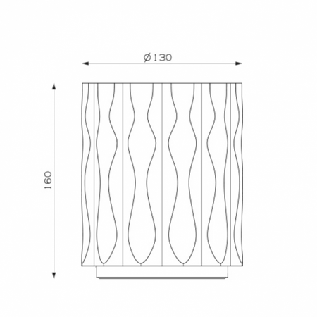 Lampa podłogowa Artemide 1987010A Fiamma 15 LED