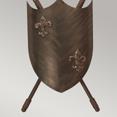 Kinkiet Elstead Lighting Crusader brąz CRUSADER-W-L