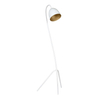 Lampa podłogowa HARIS LP1 WHITE / GOLD Emibig 864/3 biały/złoty
