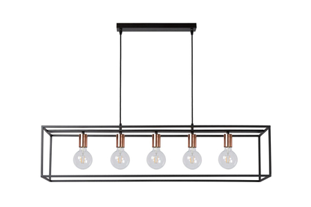 Lampa wisząca Lucide ARTHUR biały/miedziany 8424/05/30