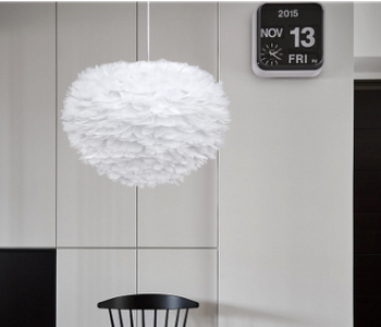 Lampa wisząca Pióro Abigali Feather ⌀45 cm