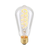 Żarówka dekoracyjna Italux E27 4W 2200K ST64 Spiral Clear