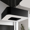 Sollux Lighting Żyrandol URANO 60 czarny SL.0784