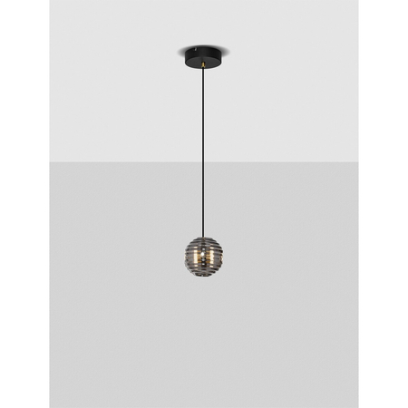 Lampa wisząca Luces Exclusivas LE44232 czarny, złoty i odcienie złota