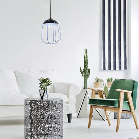 Lampa wisząca Rabalux Svens 72024 czarny matowy