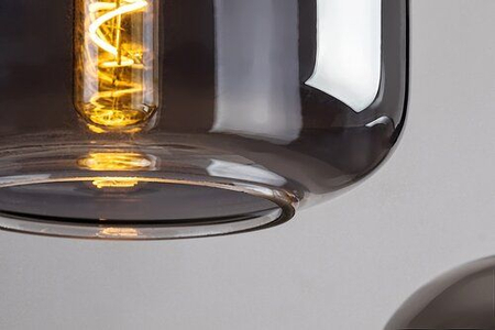 Lampa wisząca Rabalux Lissandra 72103 czarny matowy