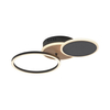 Lampa sufitowa SEVENT Zuma Line 14116-78 drewniany