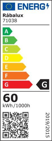 Lampa sufitowa Rabalux Tesia 71038 złoty