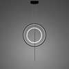 Lampa wisząca Linea No.5 60/40cm czarno biała 4k v2