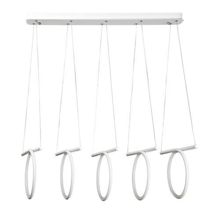 Lampa wisząca Rabalux Donatella 2549 biały