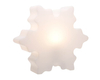 Śnieżynka LED Lampa zewnętrzna ogrodowa 2700K Biała ciepła Ø40cm 32065W biały