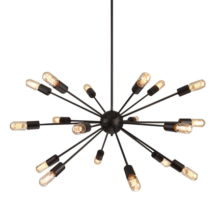 Lampa wisząca ORBIT BLACK Azzardo AZ1657 czarny