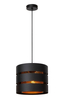 Lampa wisząca Lucide ROSAS 21433/01/30 czarny/złoty