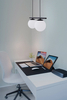 Lampa wisząca ARTON Kaja K-4965 biały/czarny