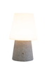 Lampa stojąca No.1 zewnętrzna ogrodowa 2700K RGB ściemnialna z baterią 30cm, błękitny niebieski 32584L 