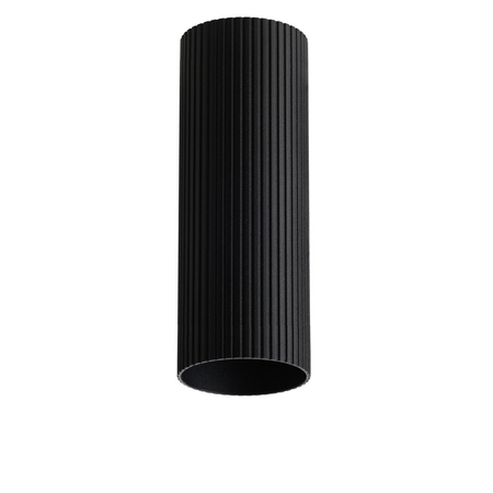 Klosz/Abażur Azzardo LUCAS RIBBED TUBE 40 BK AZ6142 BLACK