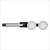 Milagro Kinkiet Magnet 13W+2xG9 3000/4000K Czarny ML1138 CZARNY