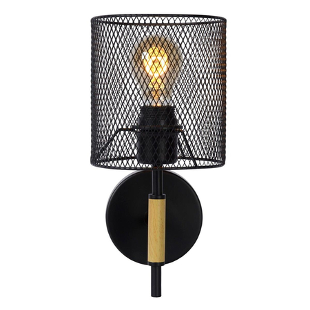 Kinkiet Lucide BASKETT 45259/01/30 czarny