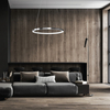 Milagro Lampa wisząca HOOP CHROME 27W LED ML1549 CHROM
